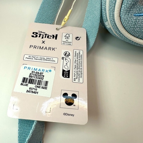Primark Disney Stitch Small crossbody Bag NWT - Picture 4 of 10